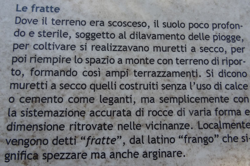 Percorso storico-naturalistico......Bosco Caproni